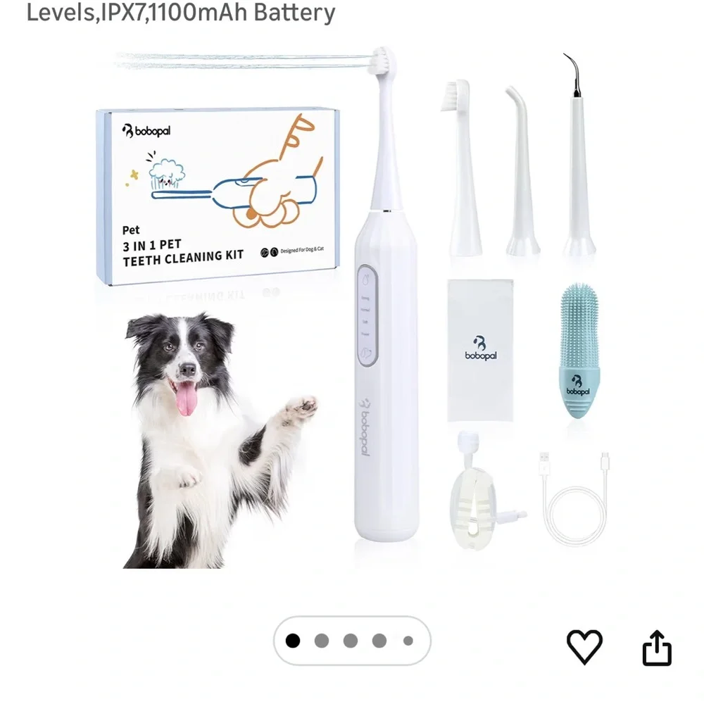 Bobopal 3-in-1 Pet Teeth Cleaning Kit